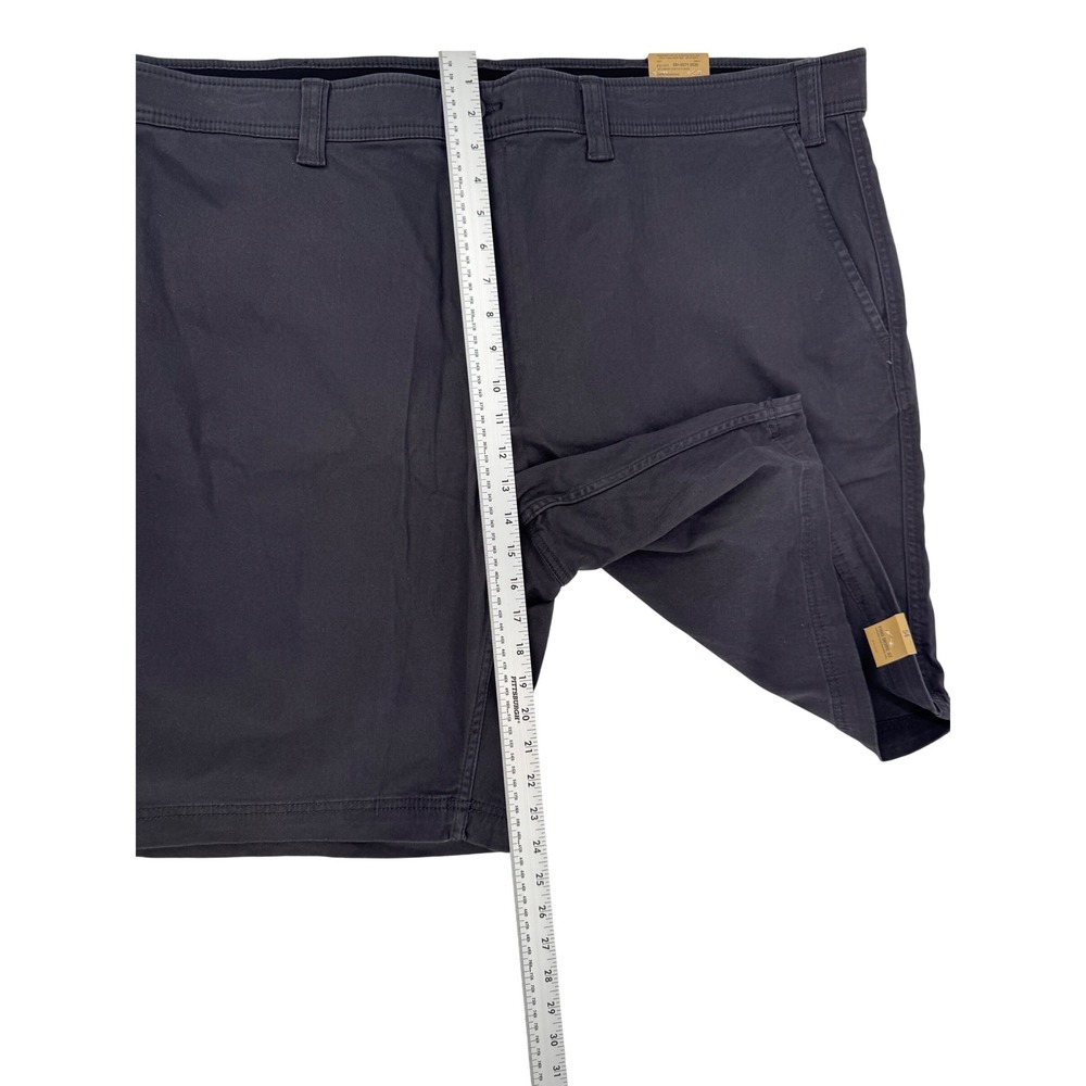 NWT The Foundry Big & Tall Mens‎ Size 54 Flat Front Shorts Dark Charcoal Gray - Picture 4 of 9